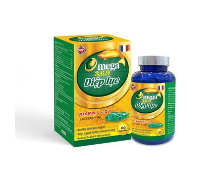 Diệp lục Omega 369 ( Dầu cá xanh)