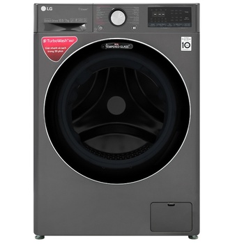 Máy giặt sấy LG AI DD 10.5 kg FV1450H2B lồng ngang