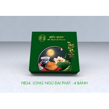 Long Ngư Đại Phát 04 bánh ( Xanh lục)