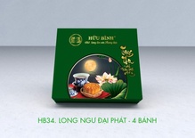Long Ngư Đại Phát 04 bánh ( Xanh lục)