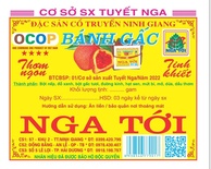 Bánh gấc Nga Tới